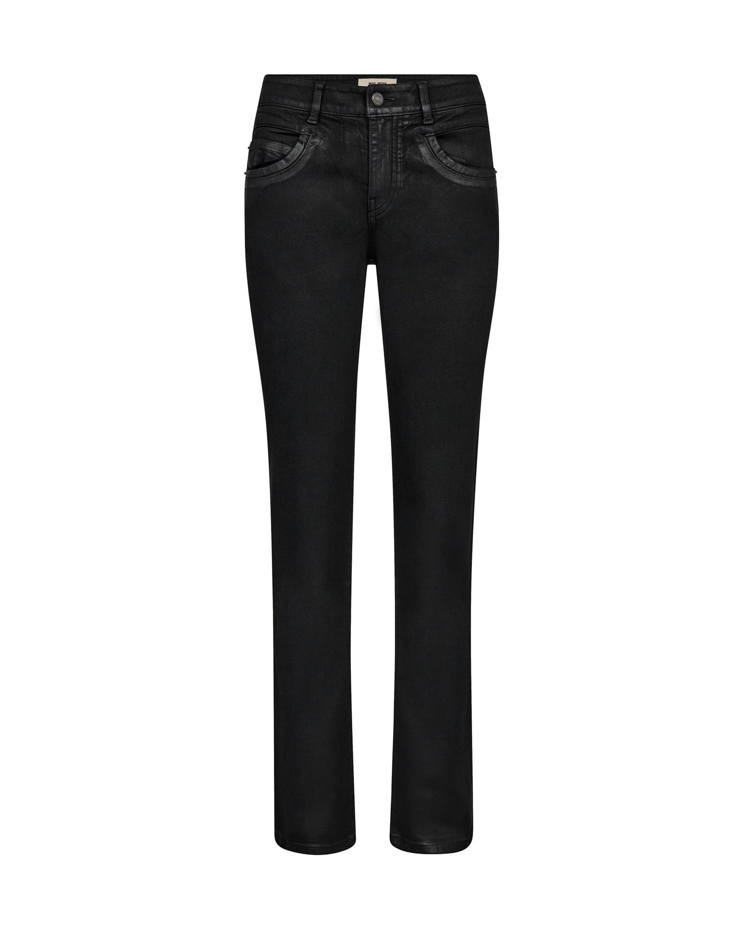 Mos Mosh Carla Naomi Coated Pant Black