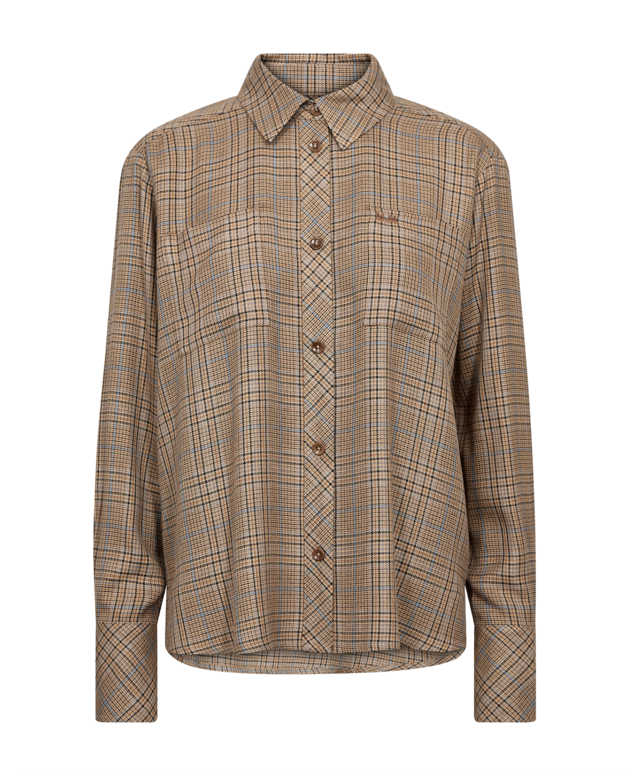 Mos Mosh Sanni Kalif Shirt Blissful Blue