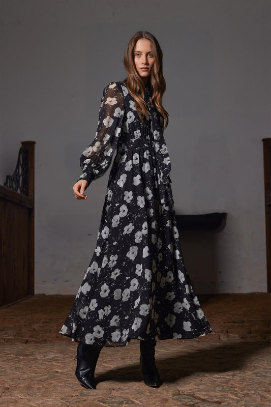 Rue de Femme Paxton Dress Black