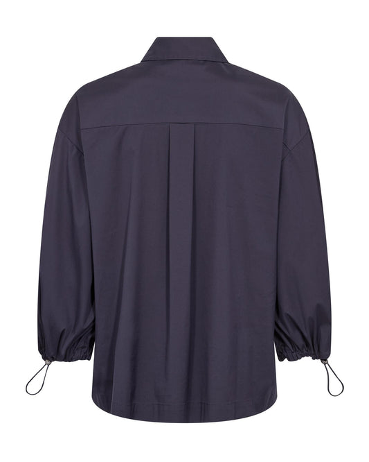 Mos Mosh Vinita 3/4 Shirt Salute Navy