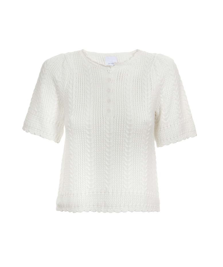 Ane Mone Esmeralda Pullover White