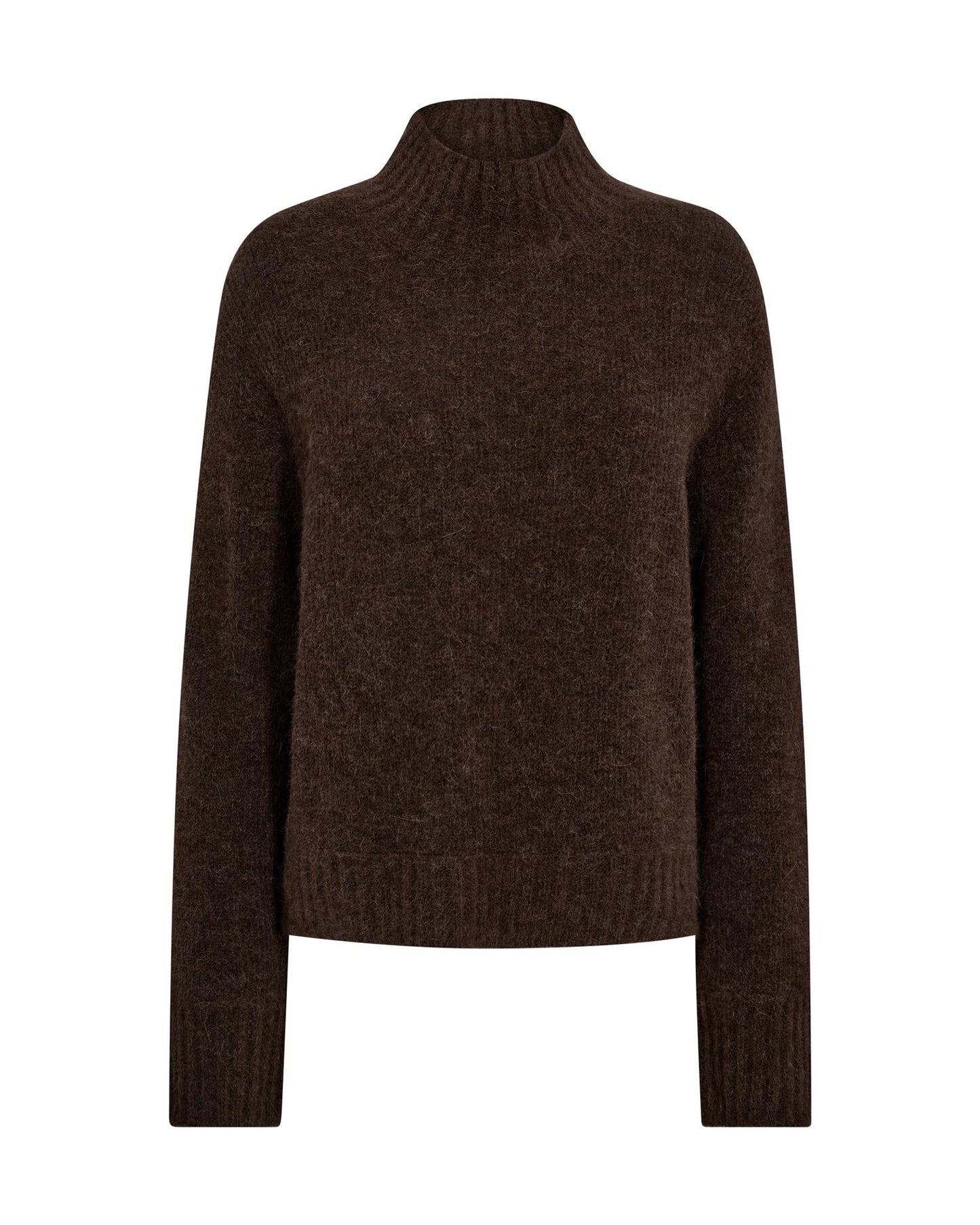 Mos Mosh Erim Thora Highneck Knit Bracken