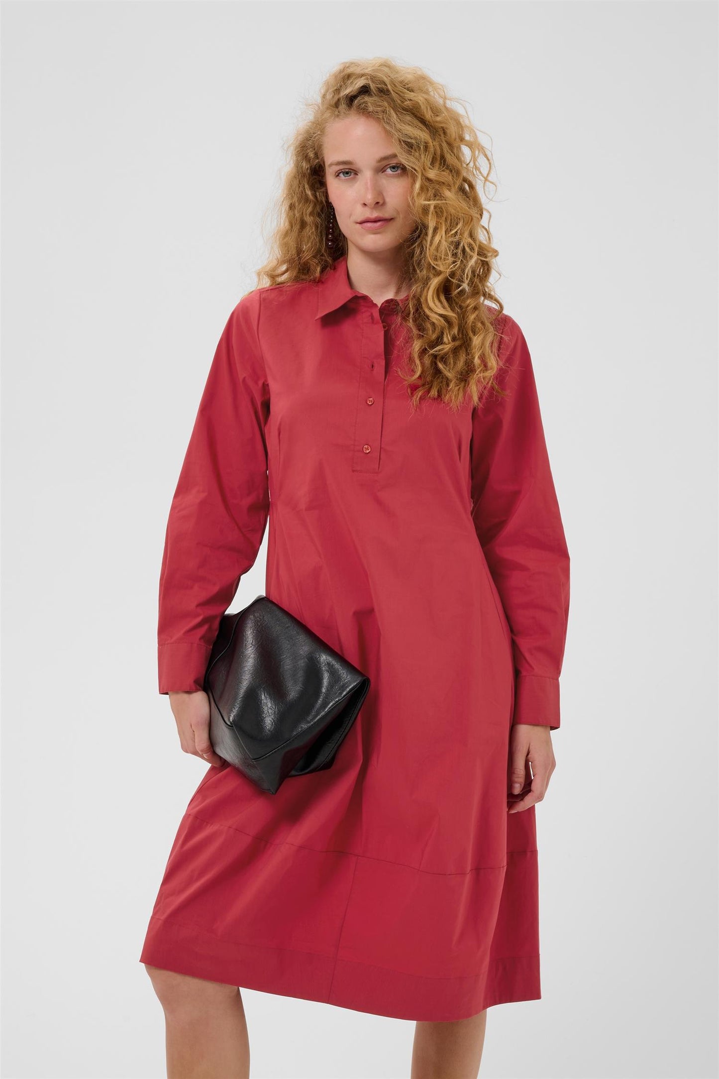 Culture Daiva Antoinett Dress Rio Red