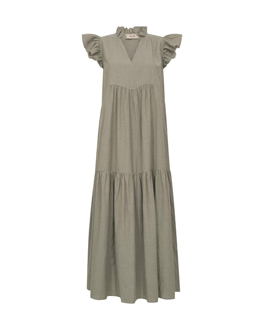 Mos Mosh Waldy Izha Dress Burnt Olive