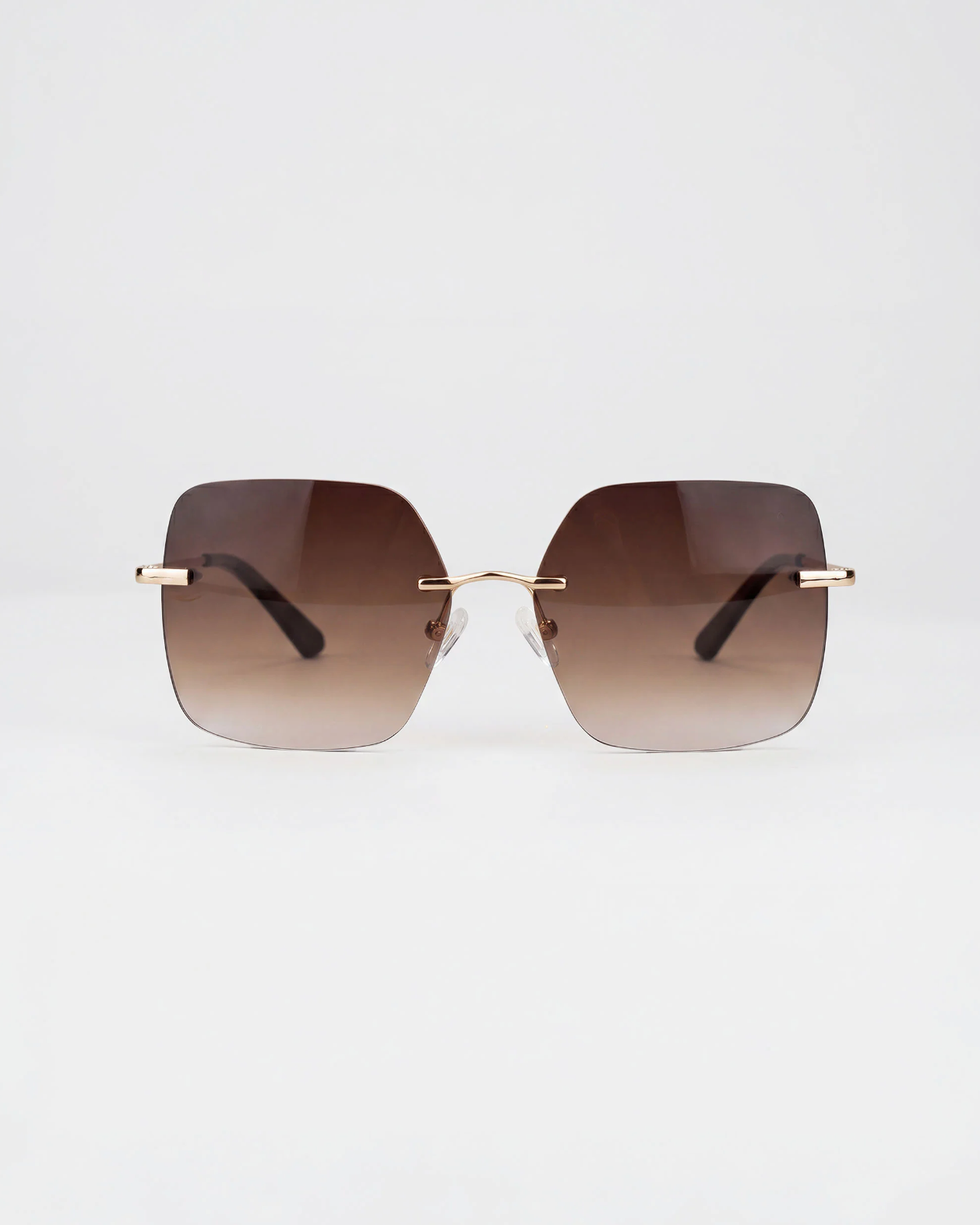 Glas Eyewear Billie Sunglasses Rimless Gold