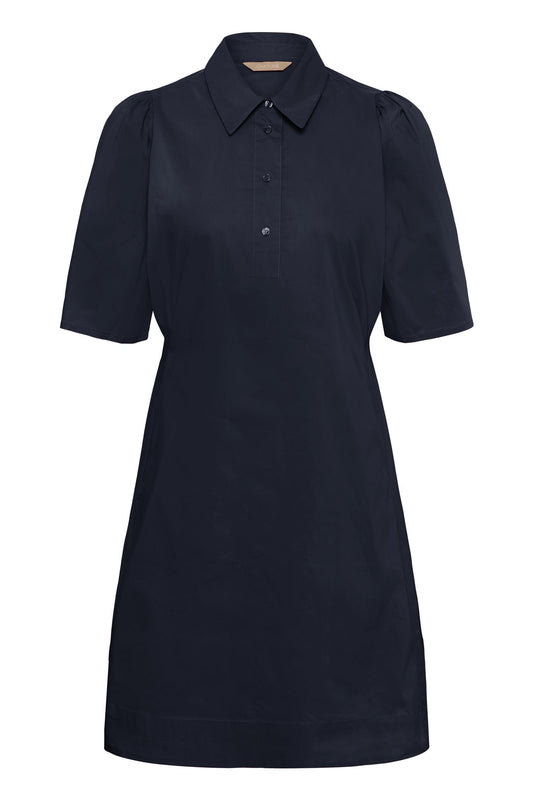 Culture Malue Antoinett Short Dress Blue Iris
