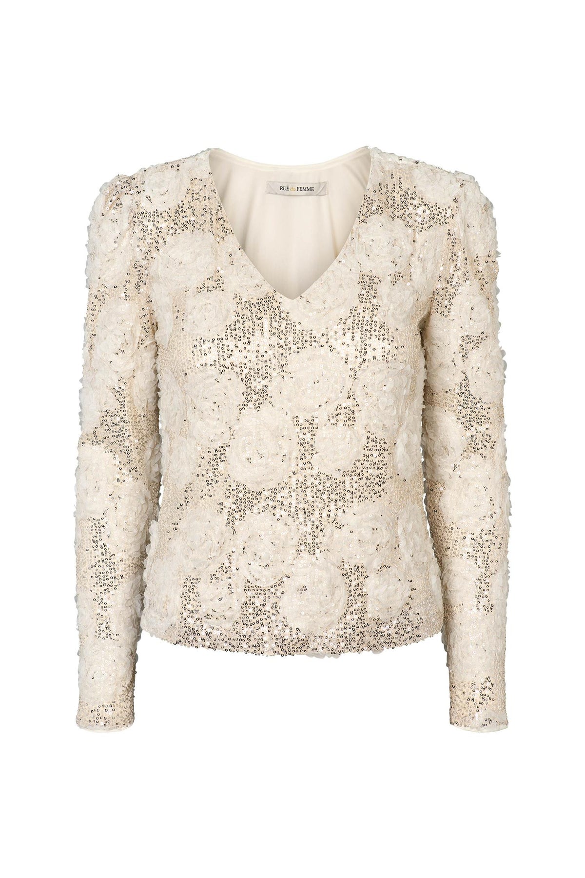 Rue de Femme Edda Reversible Blouse Off White