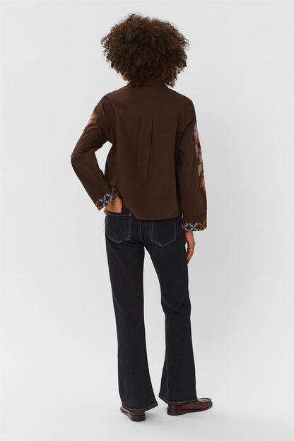 Culture Breezy Shirt Coffee Bean Violet