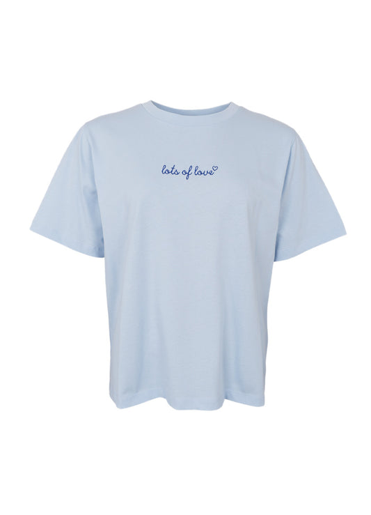 Black Colour BC Love SS Light Blue