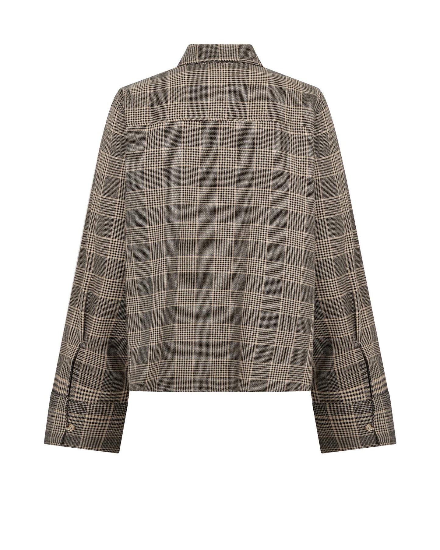 Mos Mosh Ayen Princ Check Shirt Black