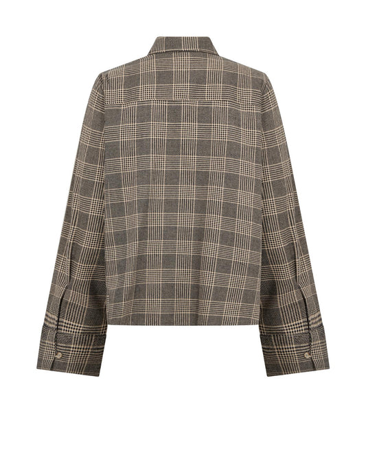 Mos Mosh Ayen Princ Check Shirt Black