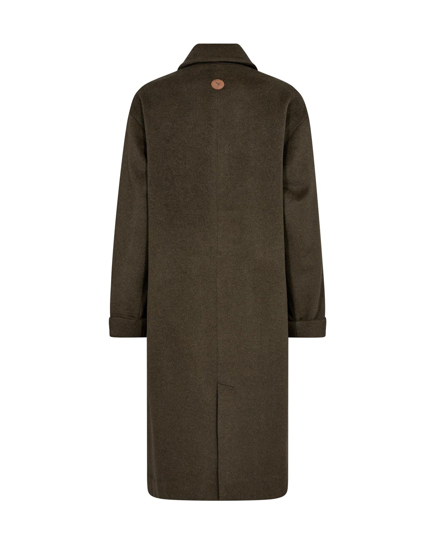 Mos Mosh Venice Wool Coat Forest Night