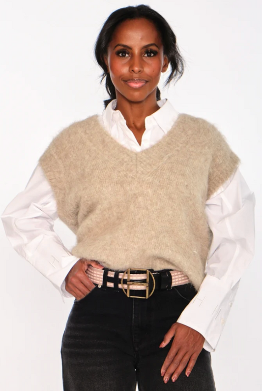 HÉST Pernille Vest Savannah Tan
