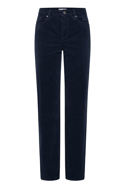 Pulz Sally Pant Straigt Leg Dark Sapphire