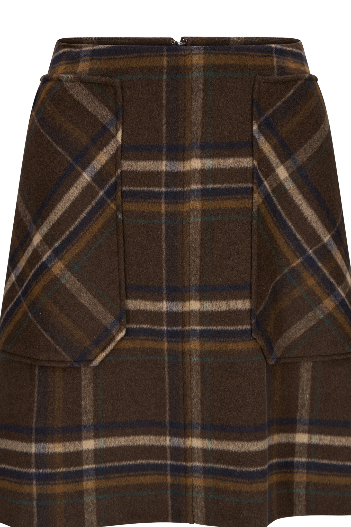 Katrin Uri Adam Check Skirt Coffee
