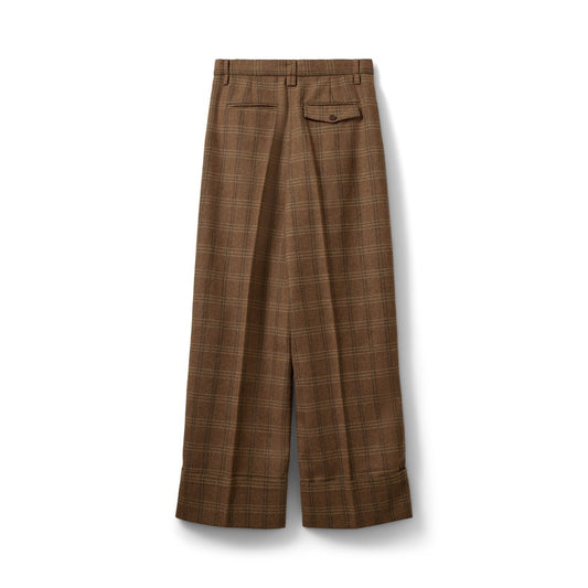 Sofie Schnoor Rosana Checked Trouser Maple Brown