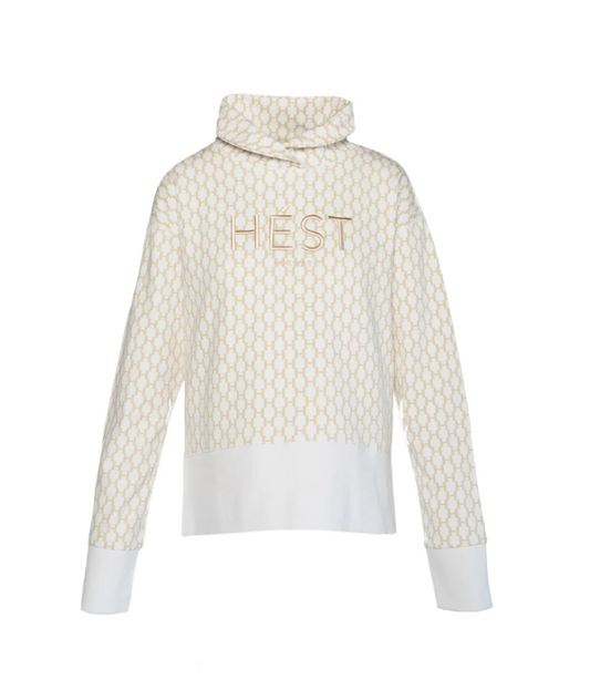 HÉST Amara Sweatshirt White Alyssum