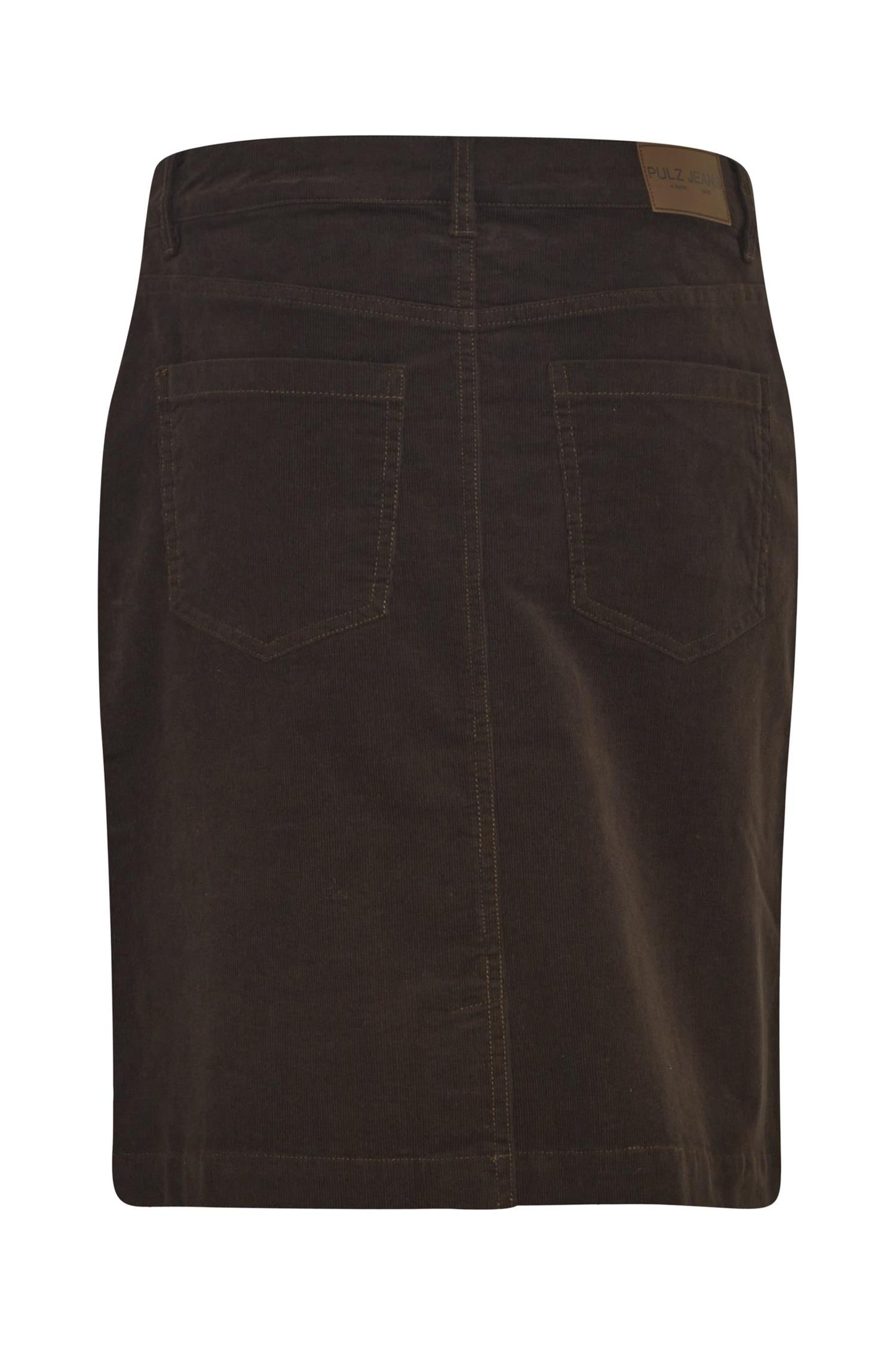 Pulz Sally Short Skirt Espresso