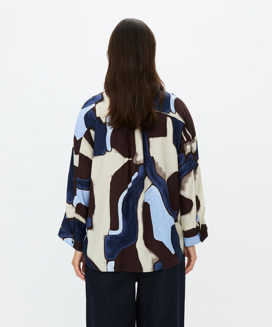 Masai Ilina Shirt Navy Blazer
