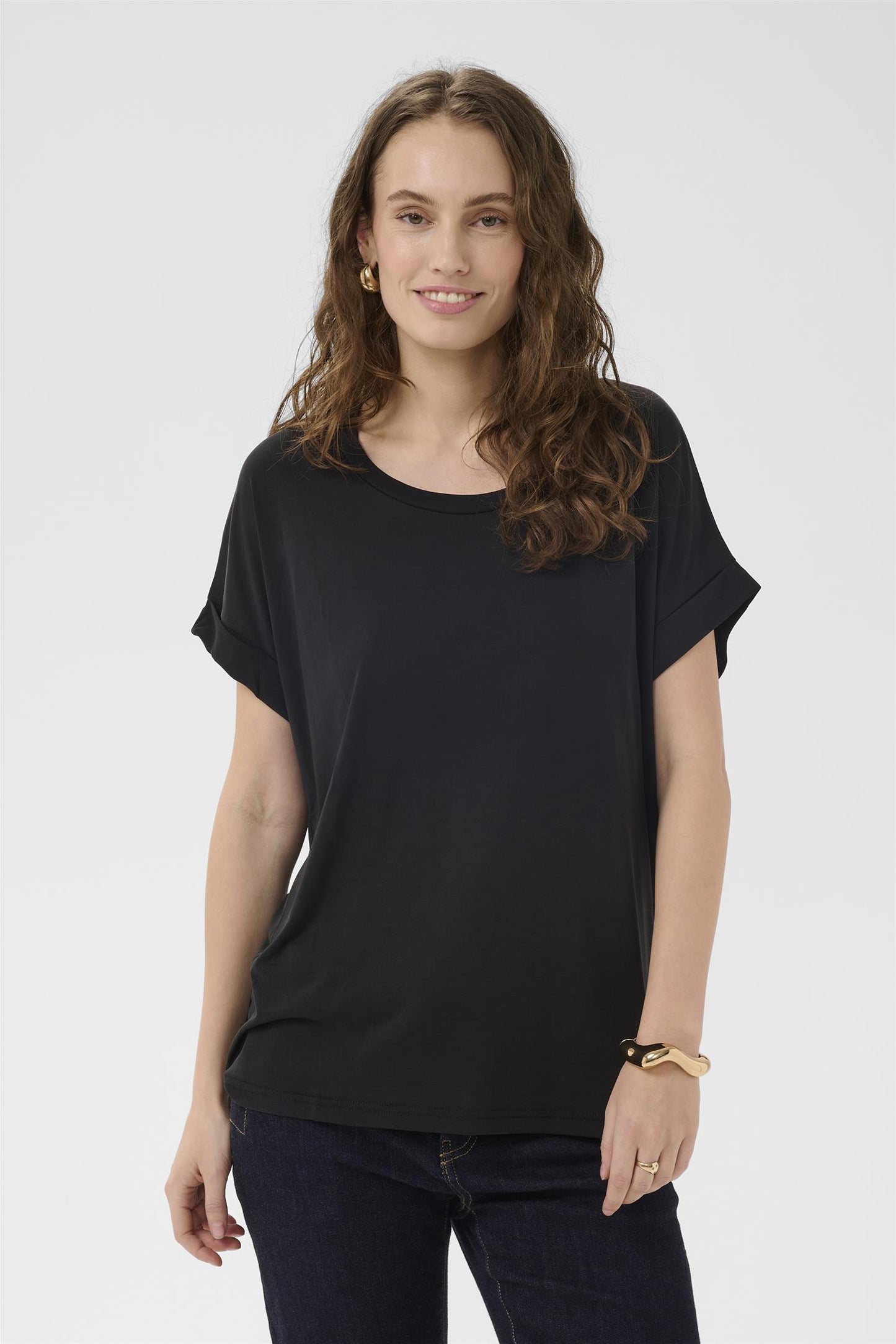 Culture Kajsa Tshirt Black Wash