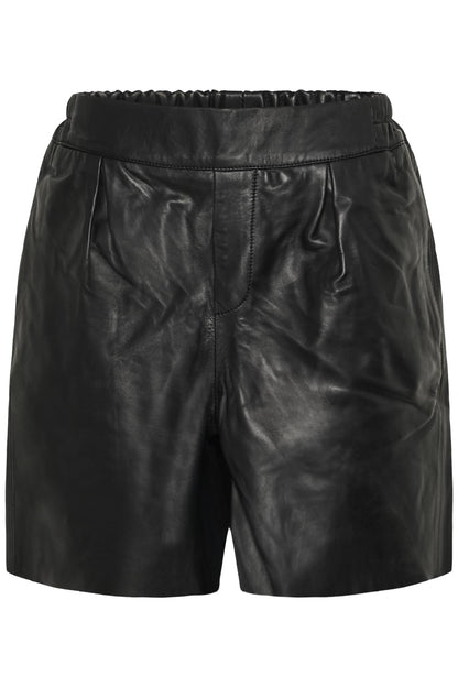 Culture Bit Canja Leather Shorts