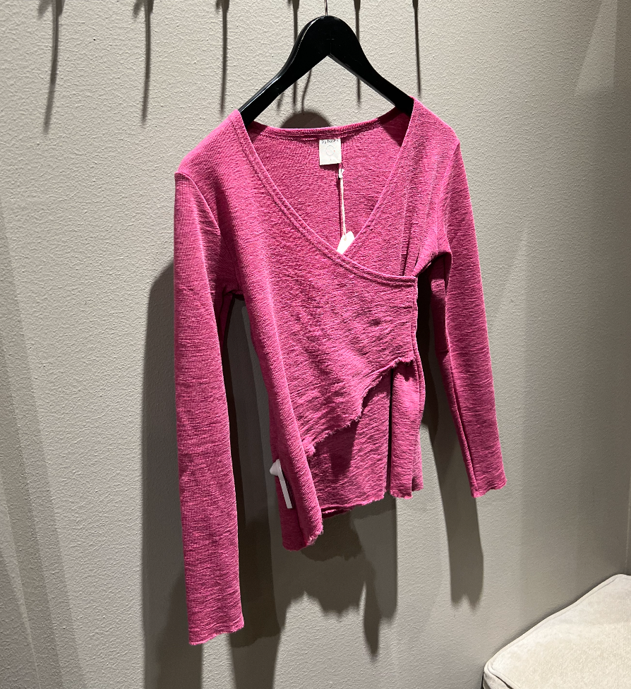 By Basics Shirt Asymmetrical Camelia Melange