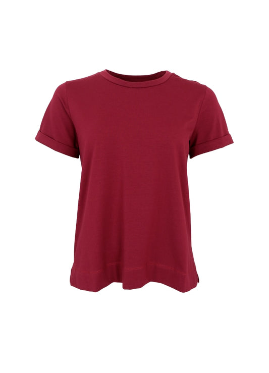 Black Colour May SS Tee Plum