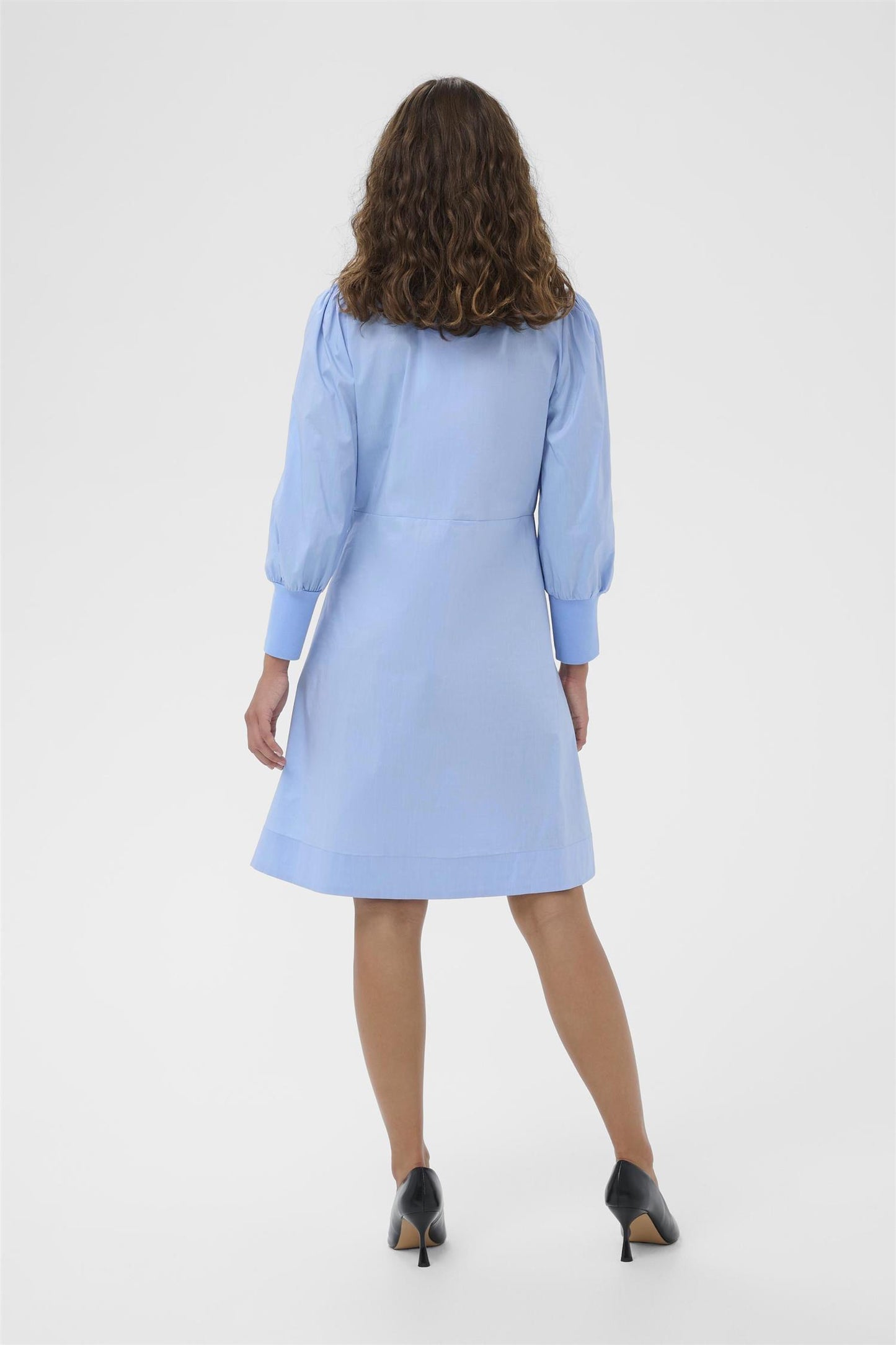 Culture Kiea Antoinett Rib Dress Forever Blue