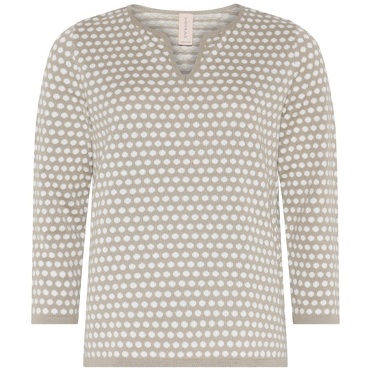 Skovhuus Genser m/ 3/4 arm Rain Grey