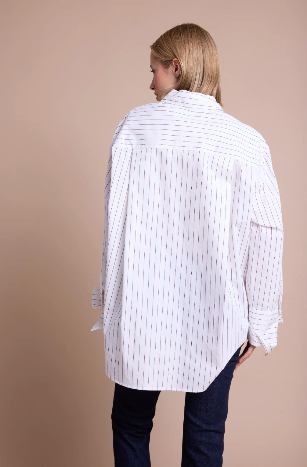 Line of Oslo Man White w/red