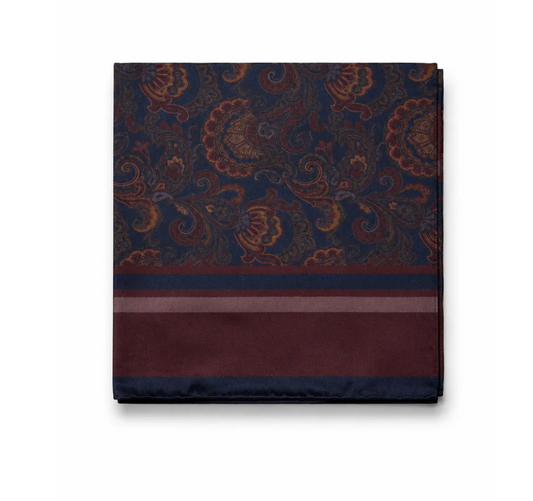 Amuse by Veslemøy Eloise Skjerf Navy Paisley