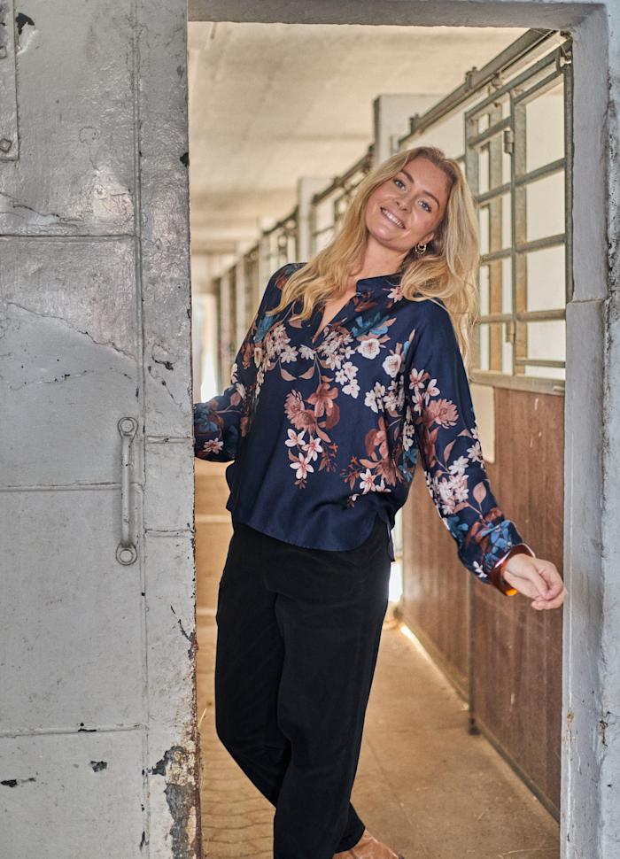 Black Colour Memphis Barrel Pant Black