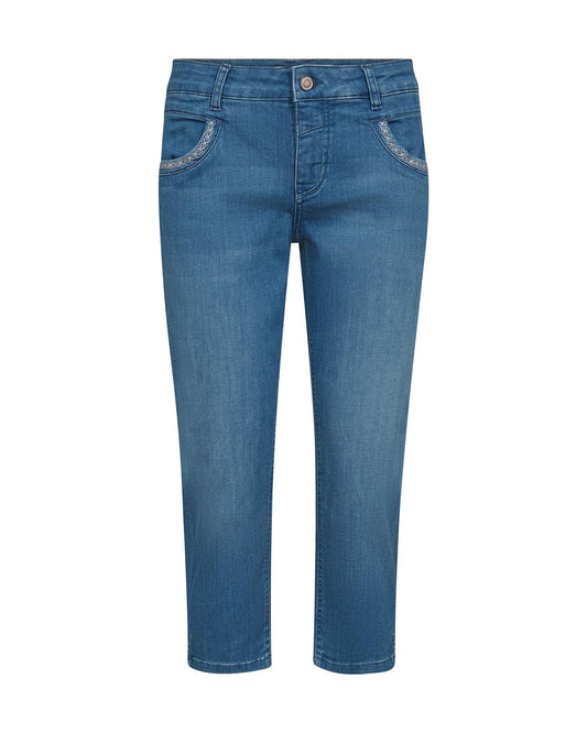 Mos Mosh Naomi Bali Jeans Mid Blue