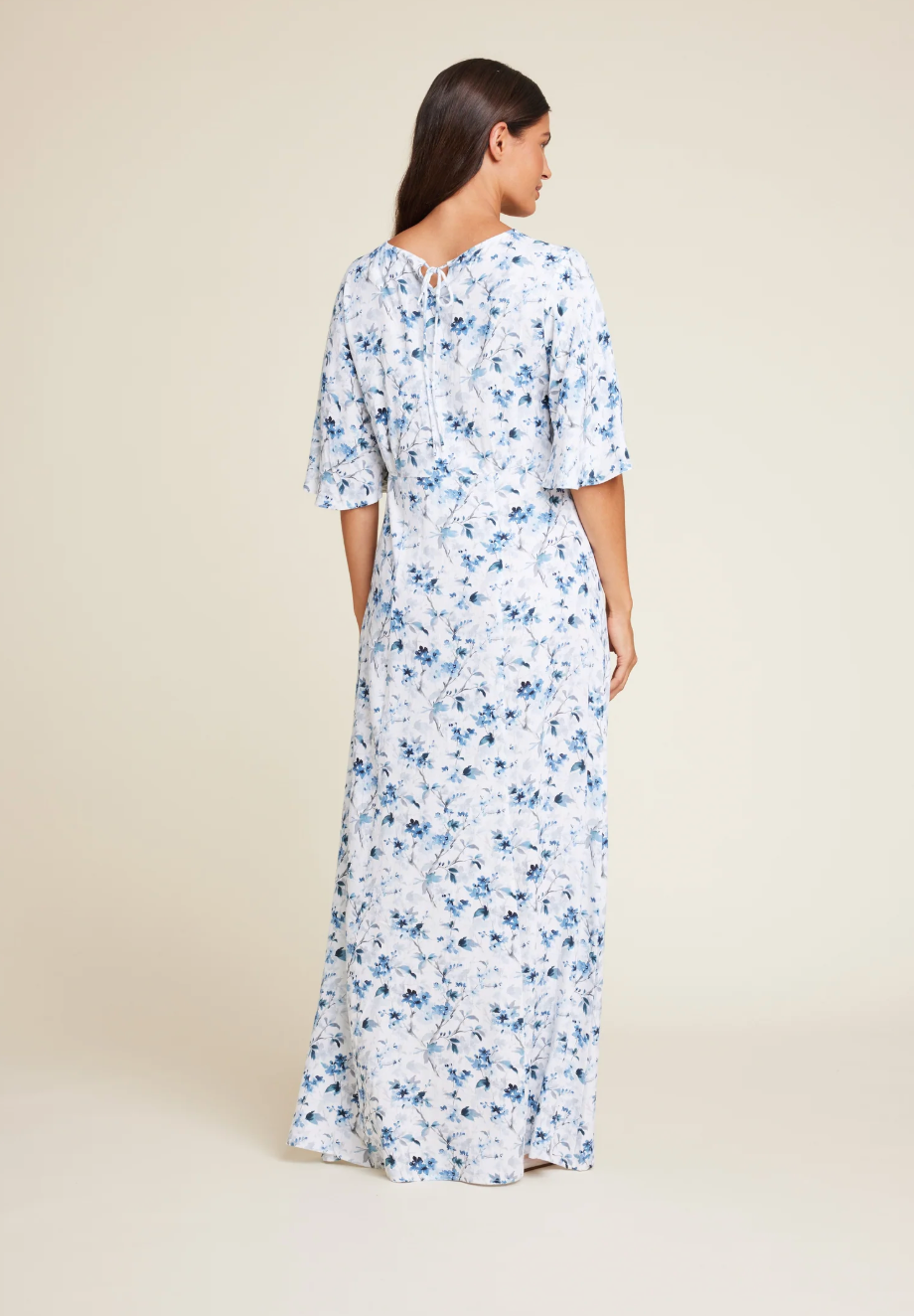 Line of Oslo Miller Flower Dress Blue