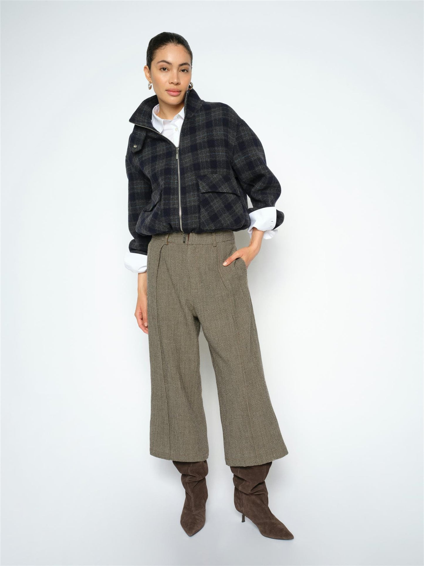 Mos Mosh Corinne Utah Pant Dark Camel