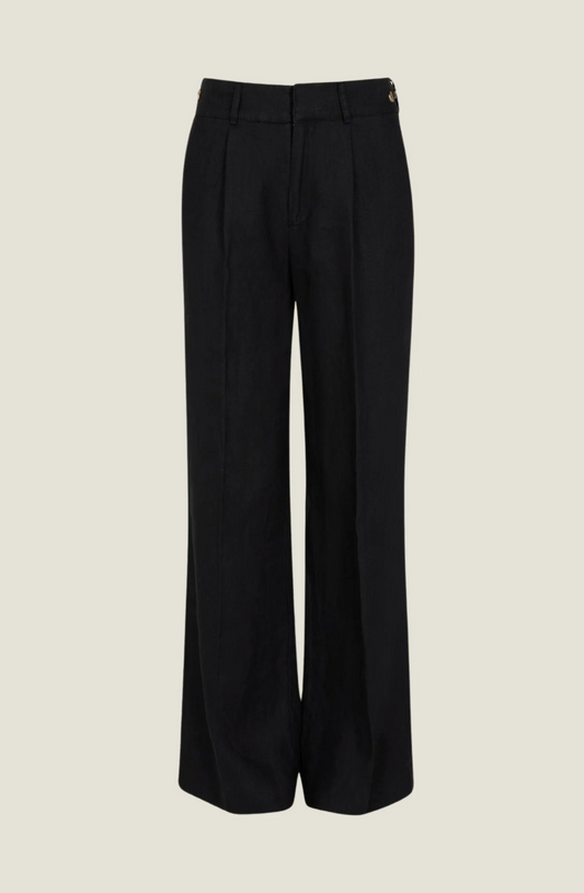 Line of Oslo Moon Trouser Black