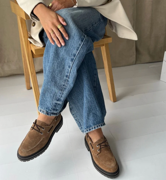 Copenhagen Shoes The Passion Shoe Suede Tan