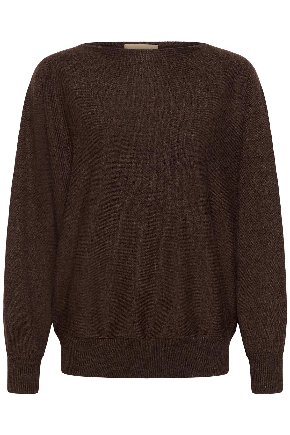 Culture AnneMarie Batwing Jumper Coffee Bean