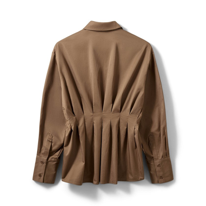 Sofie Schnoor Mikra Fitted Shirt Middle Brown
