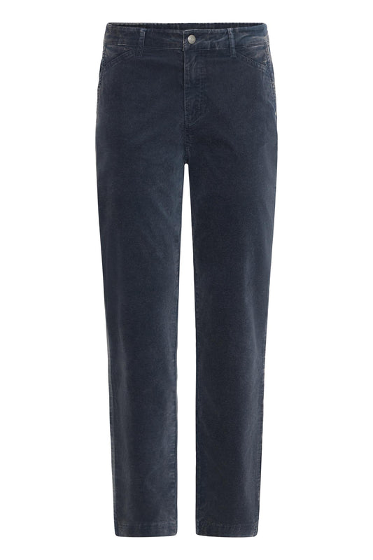 Pulz Fiba HW Pant Skinny Leg Dark Shappire