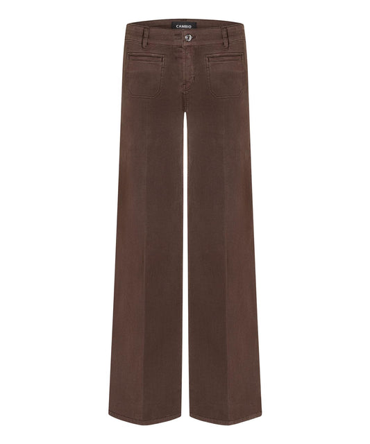 Cambio Tess Wide Leg Espresso