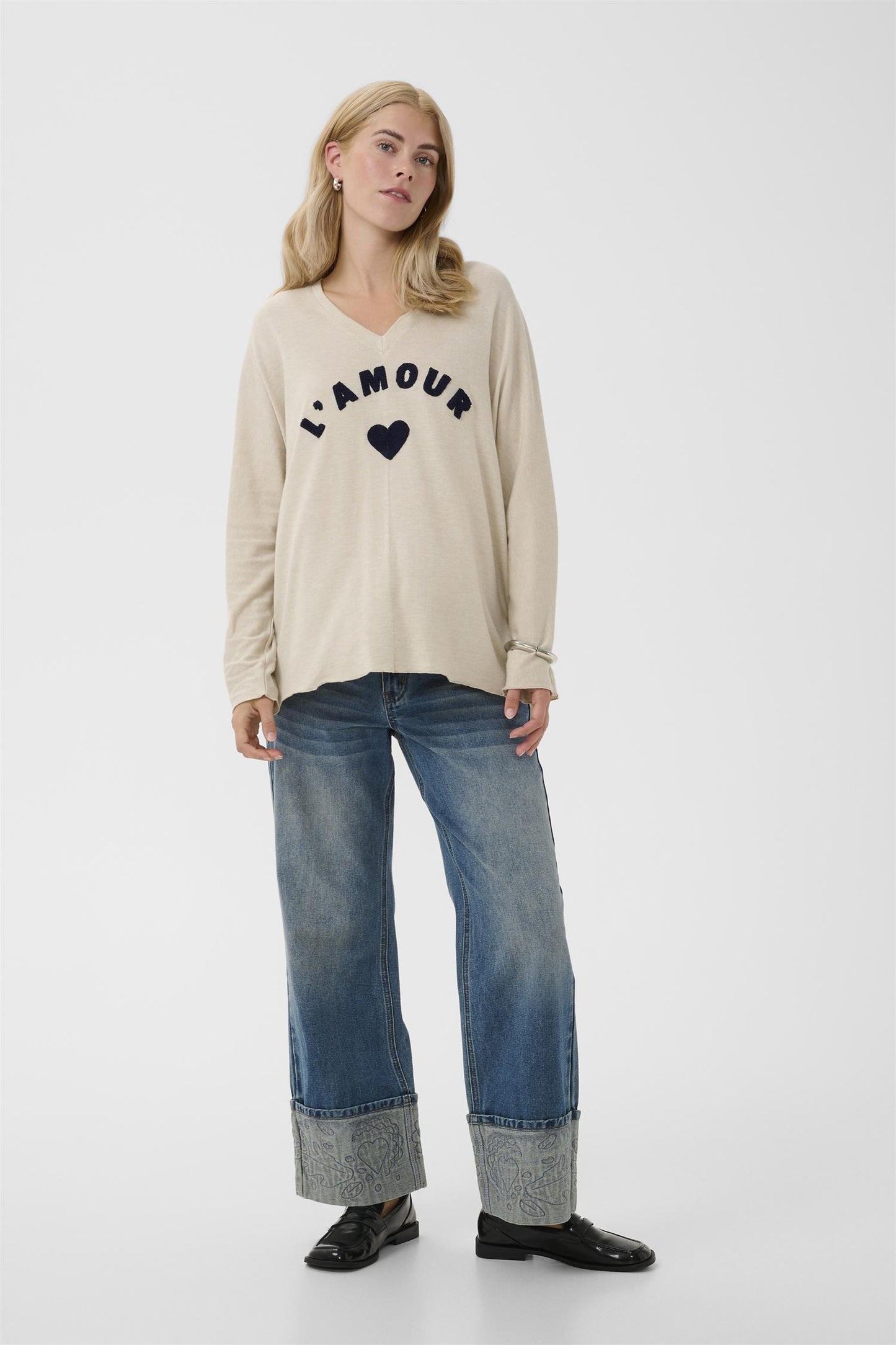 Culture Amour Pullover Dune Melange