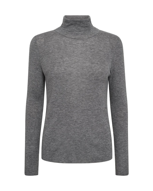 Mos Mosh Bouch Rollneck Knit Sharkskin