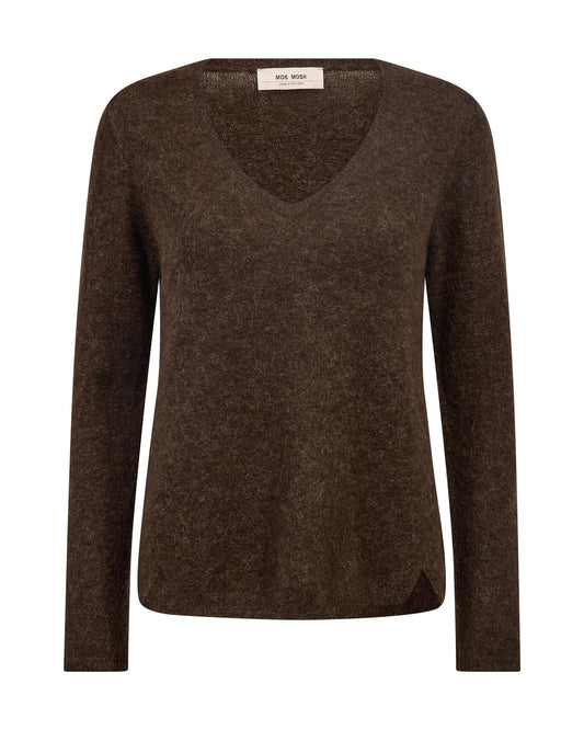Mos Mosh Mape Sophia V-Neck Knit Delicioso
