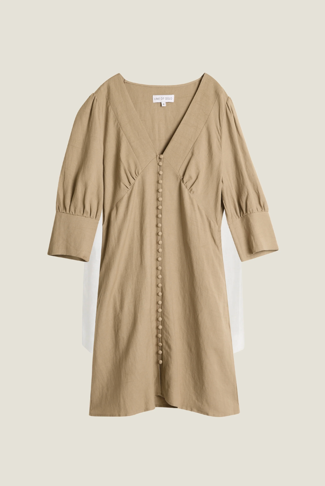 Line of Oslo Kit Short Dress Sand