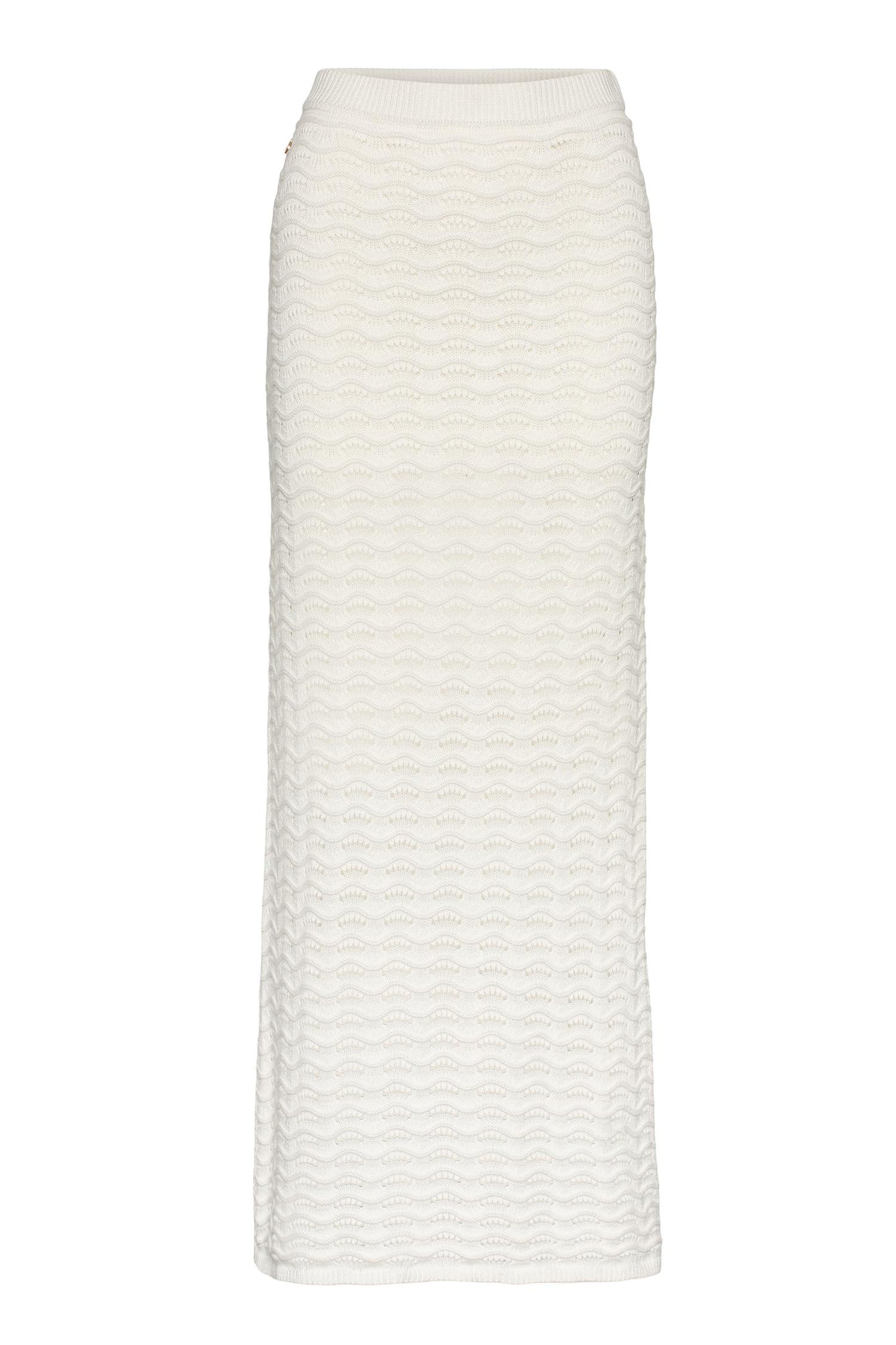 Rah Oslo Long Skirt Cotton Off White