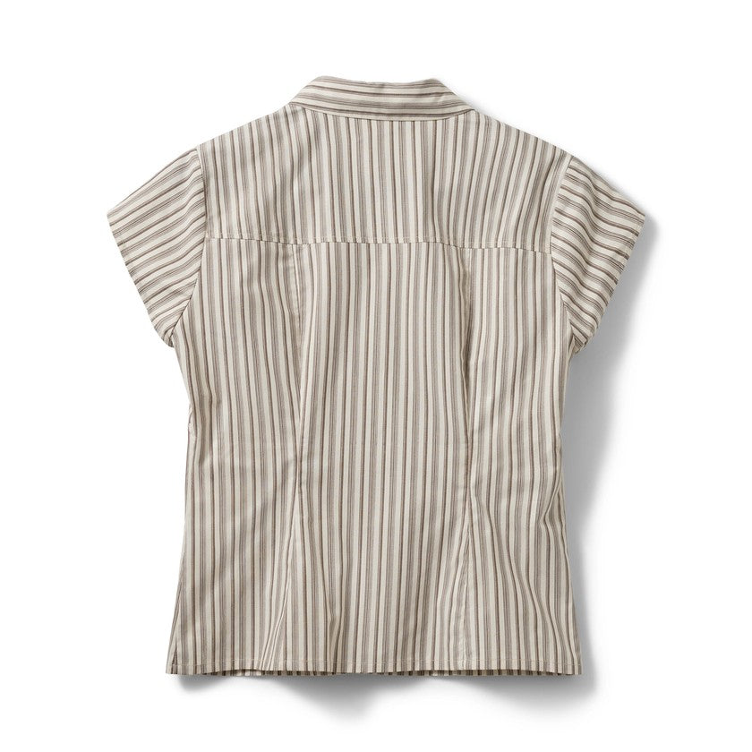 Sofie Schnoor Lilyan Fitted Shirt Light Brown Striped