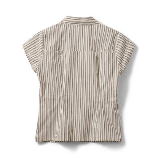 Sofie Schnoor Lilyan Fitted Shirt Light Brown Striped
