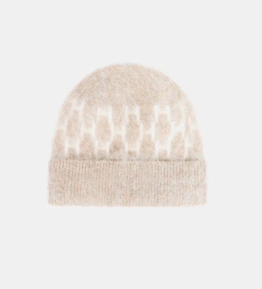 HÉST Gera Beanie Light Brown Melange
