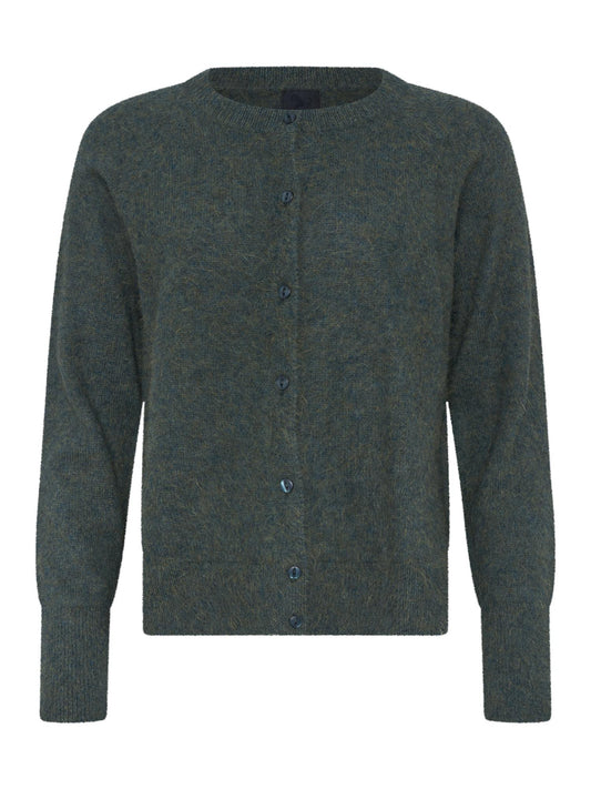 Ane Mone Eva Cardigan Bottle Green